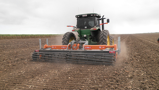 RU Galvanised-Frame Rubber Body Rotary Hoe